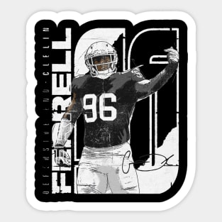 Clelin Ferrell Las Vegas Stretch Sticker